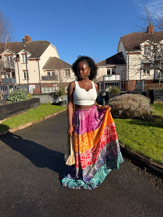 SOLARA | THE AFRO-CARIBBEAN FUSION MAXI SKIRT